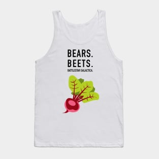 The office, bears, beets Tank Top